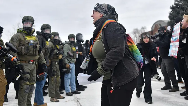 US federal judge limits ICE use of force during peaceful protests in Minneapolis.